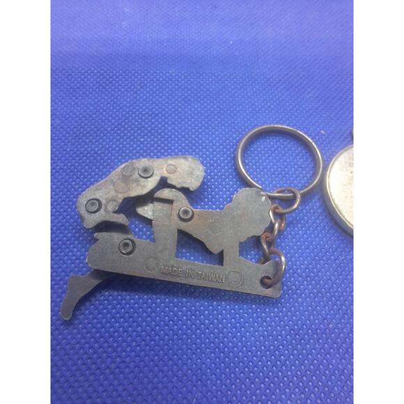 Vintage 1940s-50s Pontiac Key Fob plus XXX Keychain! You Get Both! Estate Find! - Picture 11 of 13